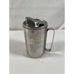 Vtg INOX 18-10 Stainless Steel CREAMER PITCHER Dispenser ITALY Unclean